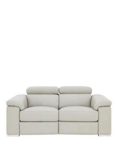 Stockton Premium Leather 2-Seater Power Recliner Sofa Stockton Premium Leather 2-Seater Power Recliner Sofa